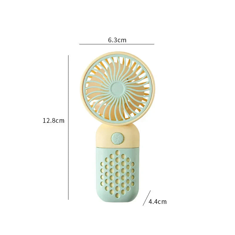 Handheld Cute Small Charging Fan | Portable Mini Fan