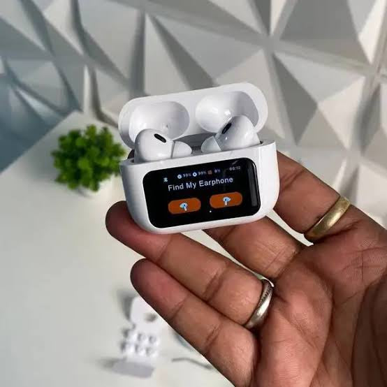 Airpods Pro With Digital Display – Anc And Transparency | Touch Volume Control Digital Screen Smooth Display Games